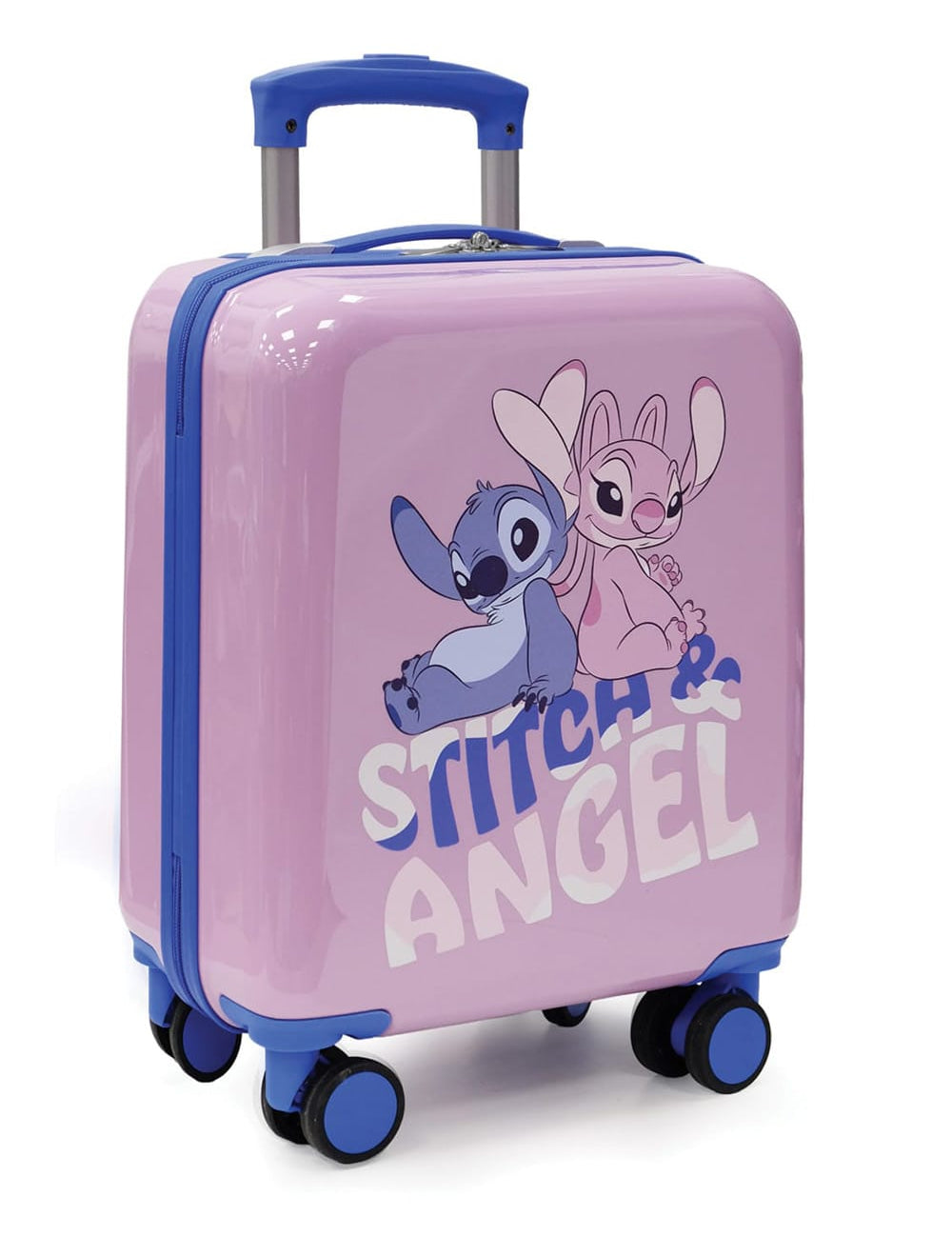 FOX תיקי קל גב אחר מזוודת טרולי קשיחה בעיצוב Stitch & Angel מבית Disney מזוודת טרולי קשיחה בעיצוב Stitch & Angel מבית Disney 926318399838