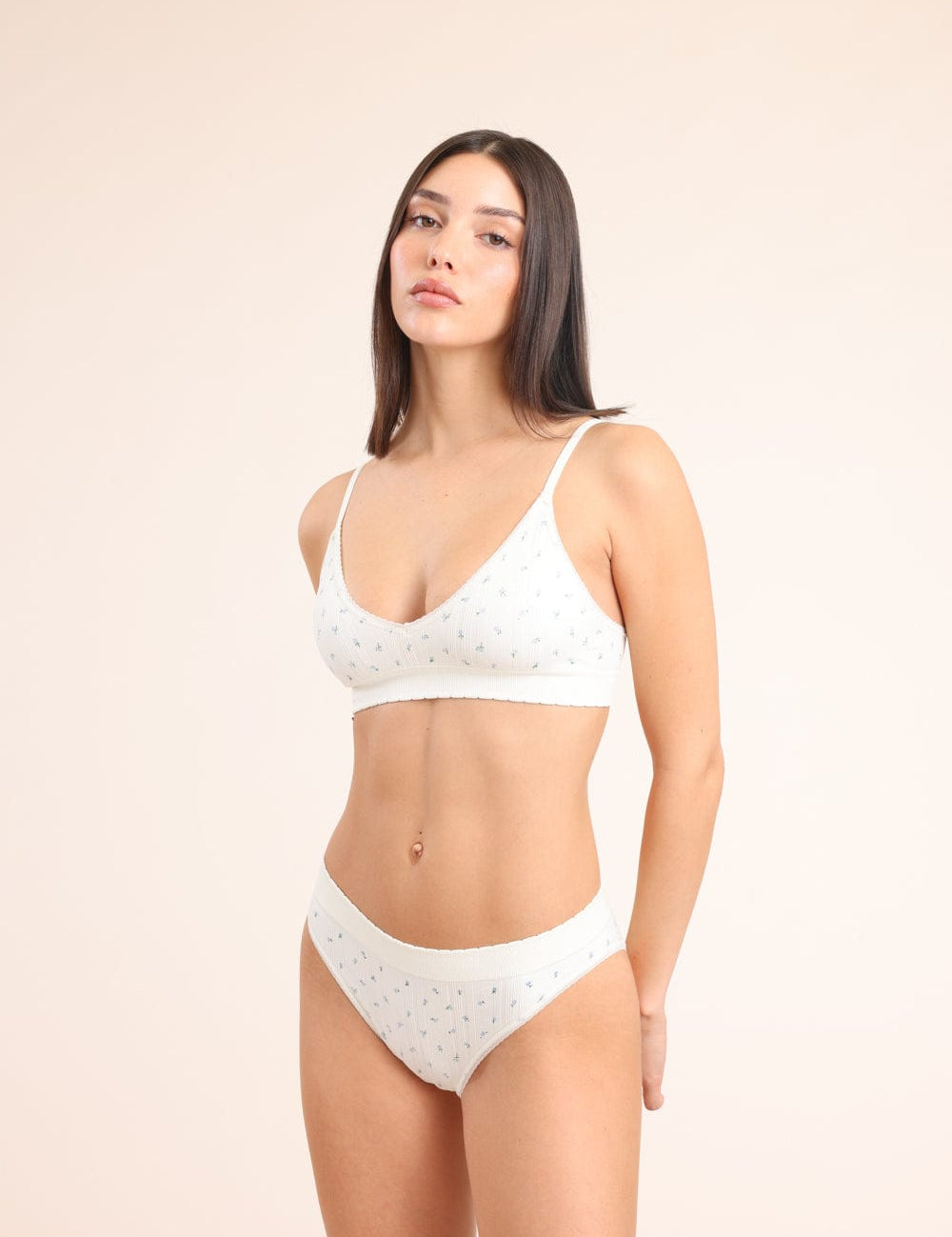 FOX נשים גופיה גוזייה מרופדת נשים וי גוזייה מרופדת נשים וי