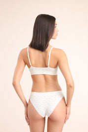 FOX נשים גופיה גוזייה מרופדת נשים וי גוזייה מרופדת נשים וי