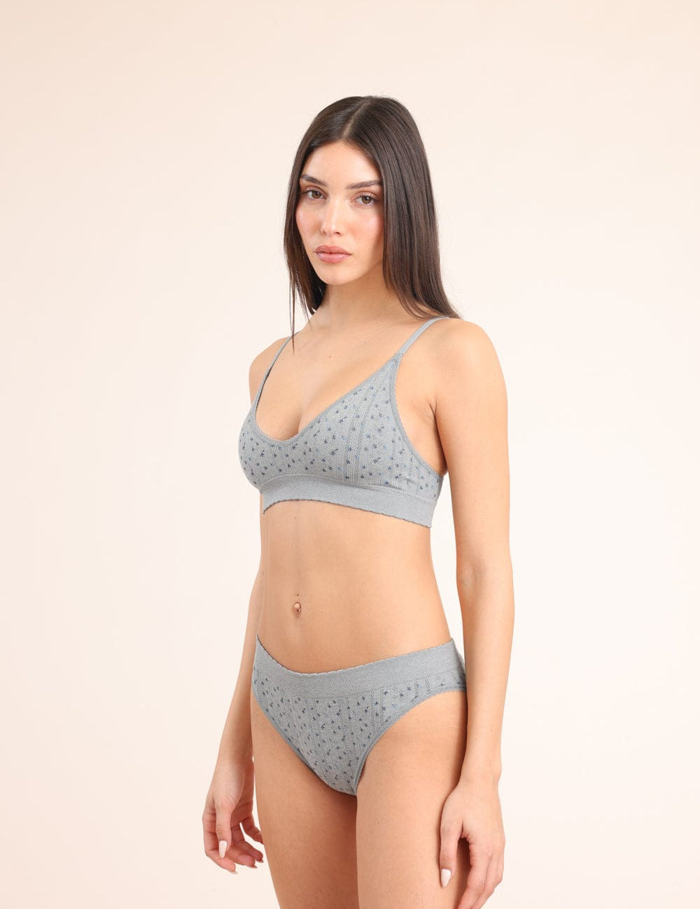 FOX נשים גופיה גוזייה מרופדת נשים וי גוזייה מרופדת נשים וי