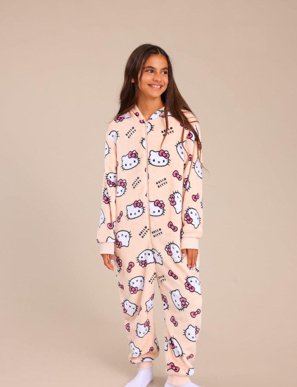 FOX FOX שונות ופנאי ONESIE ממותג הלו קיטי ONESIE ממותג הלו קיטי