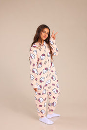 FOX FOX שונות ופנאי ONESIE ממותג הלו קיטי ONESIE ממותג הלו קיטי