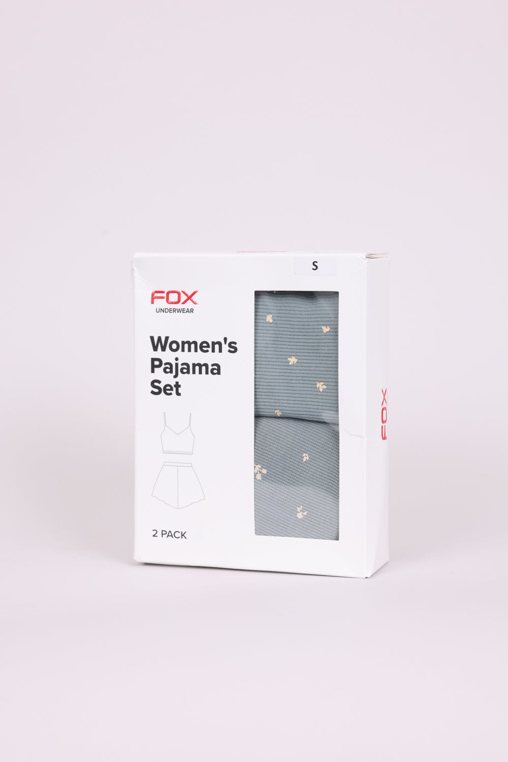 FOX נשים פיג'מה מארז סט פיג'מה נשים מארז סט פיג'מה נשים