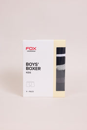 FOX FOX תחתונים בוקסר בנים שחור 4PP בוקסר בנים שחור 4PP