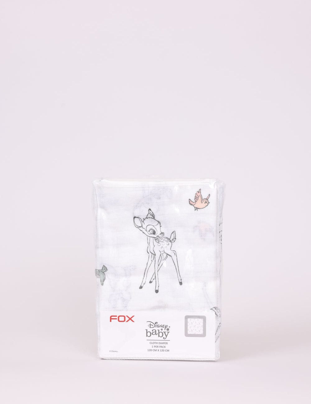 FOX NB אחר OS שמיכת חיתול טטרה ממותג במבי שמיכת חיתול טטרה ממותג במבי 947719010038