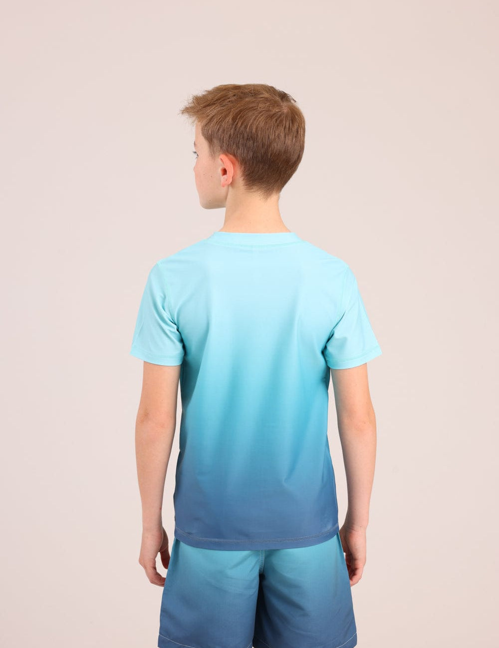 FOX בנים חולצה קצרה חולצת בגד ים עם הדפס חולצת בגד ים עם הדפס