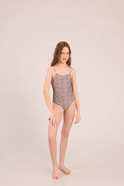 FOX בנות בגד גוף בגד ים שלם בגד ים שלם