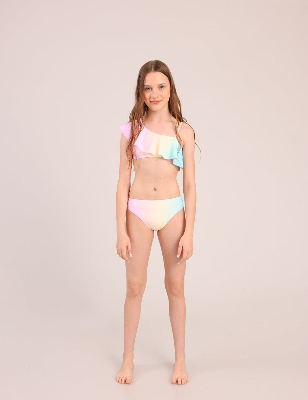 FOX בנות בגד גוף בגד ים שני חלקים בגד ים שני חלקים