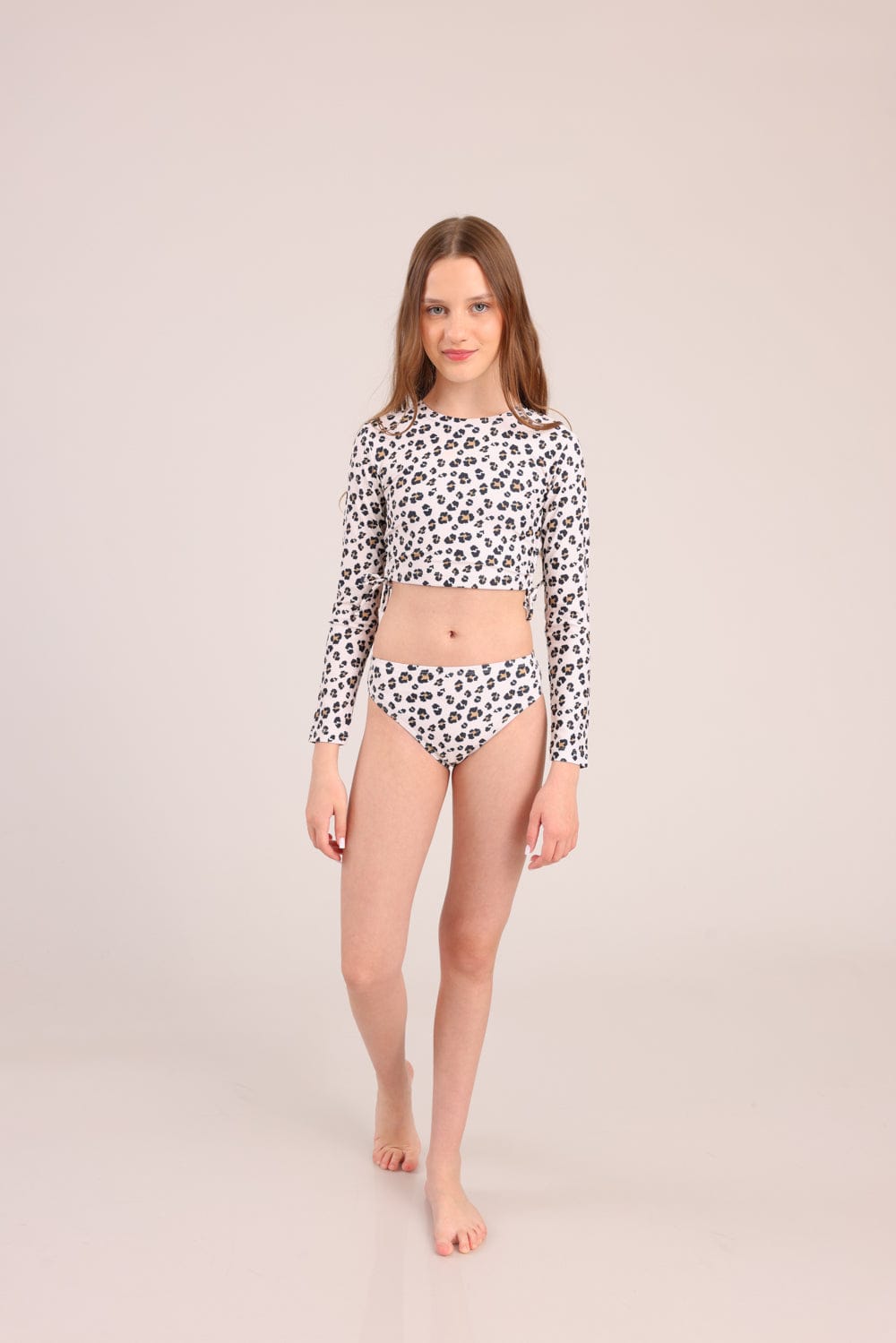 FOX בנות בגד גוף בגד ים שני חלקים בגד ים שני חלקים