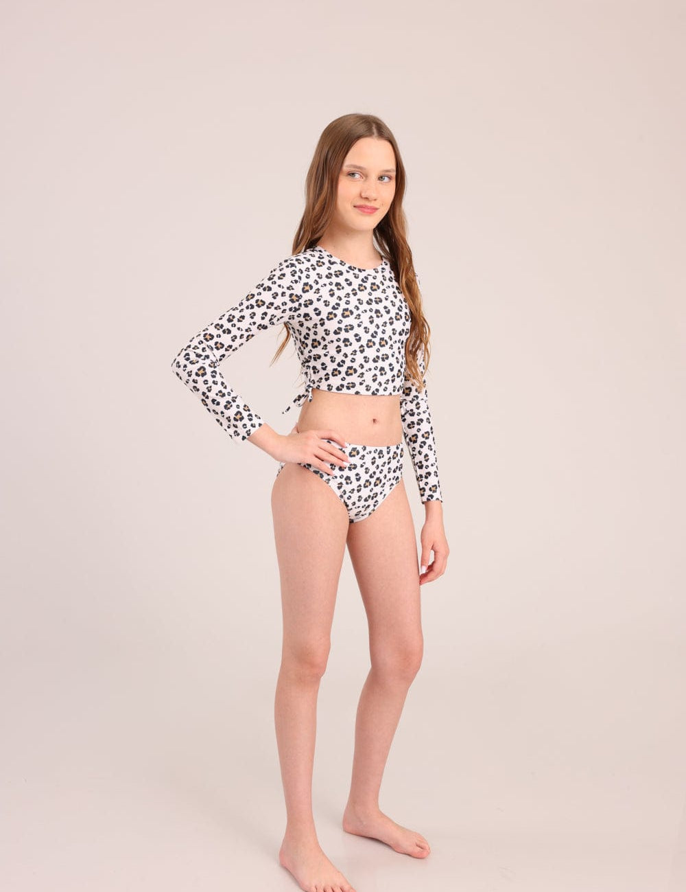 FOX בנות בגד גוף בגד ים שני חלקים בגד ים שני חלקים