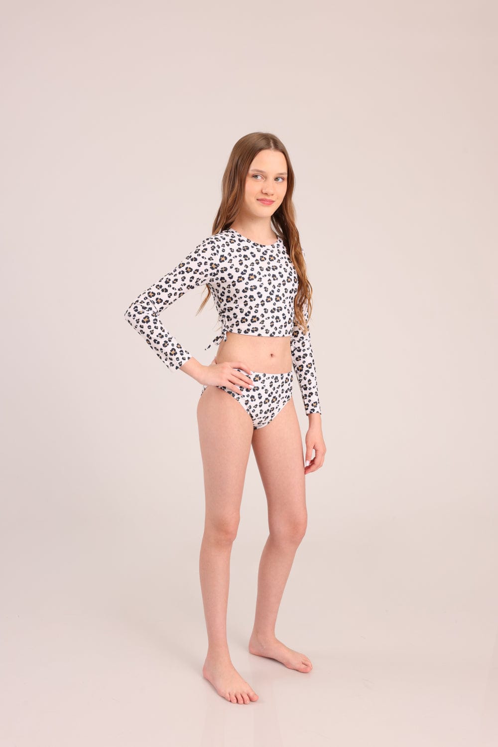 FOX בנות בגד גוף בגד ים שני חלקים בגד ים שני חלקים