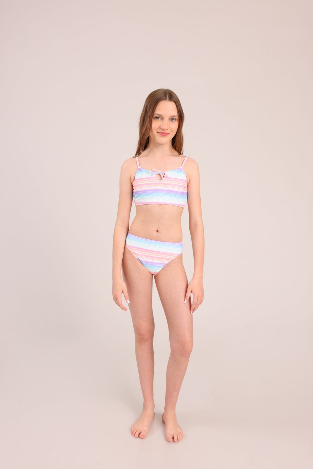 FOX בנות בגד גוף בגד ים שני חלקים בגד ים שני חלקים