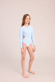 FOX בנות בגד גוף בגד ים שלם בגד ים שלם