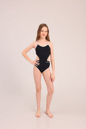 FOX בנות בגד גוף בגד ים שלם בגד ים שלם