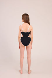 FOX בנות בגד גוף בגד ים שלם בגד ים שלם