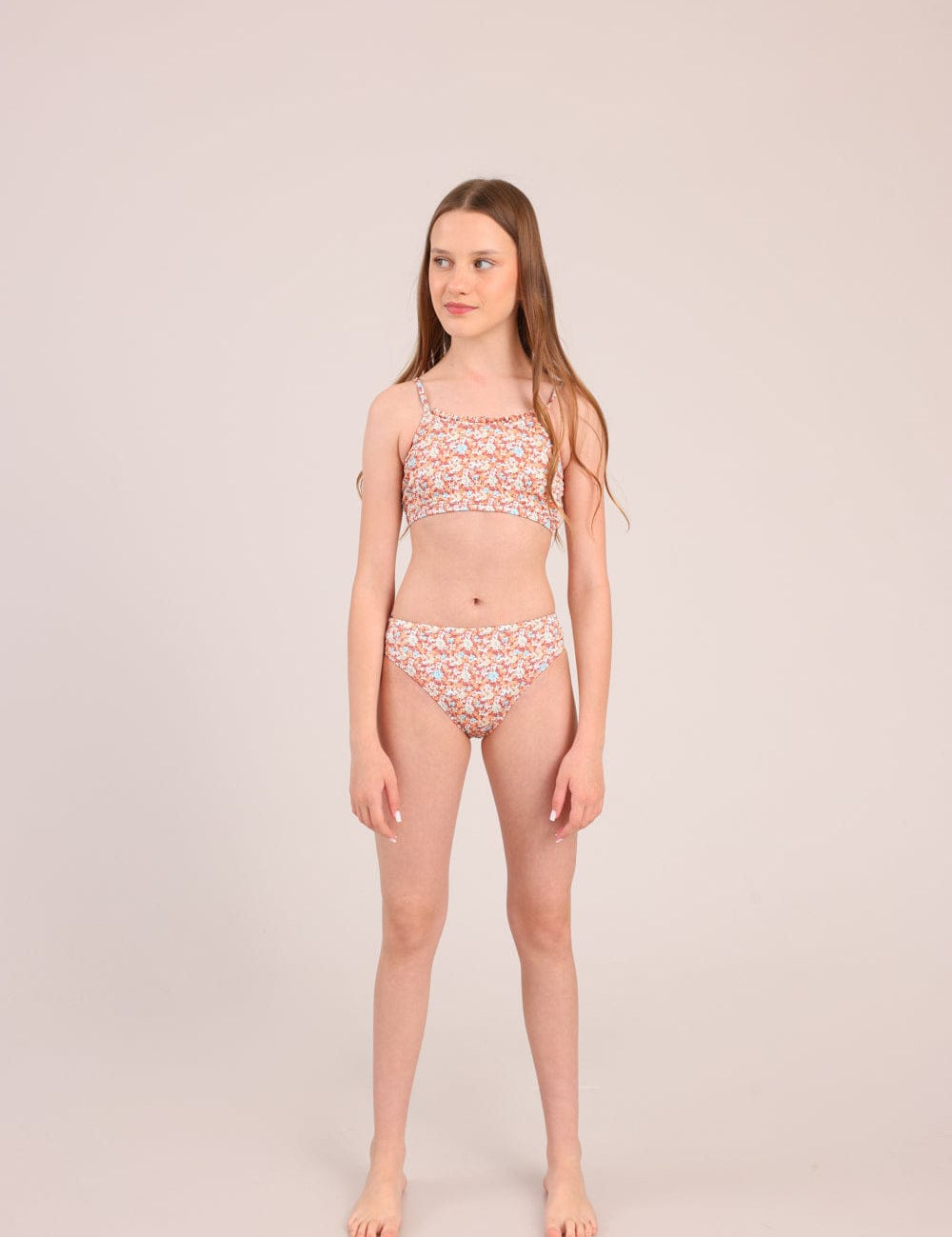 FOX בנות בגד ים בגד ים שני חלקים בגד ים שני חלקים