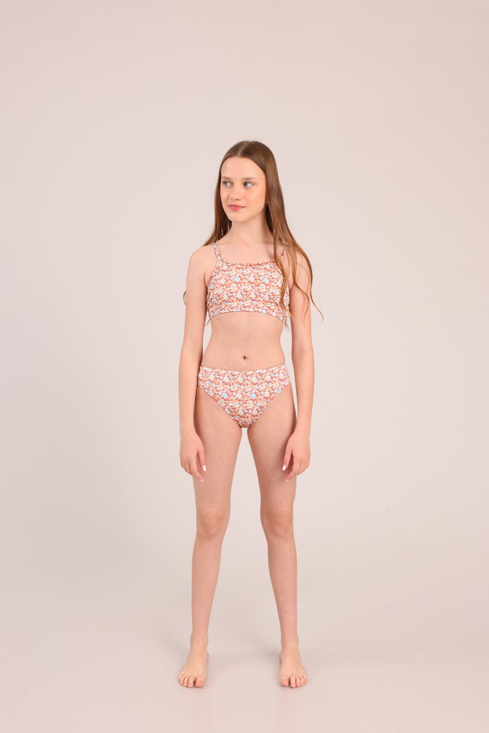 FOX בנות בגד ים בגד ים שני חלקים בגד ים שני חלקים