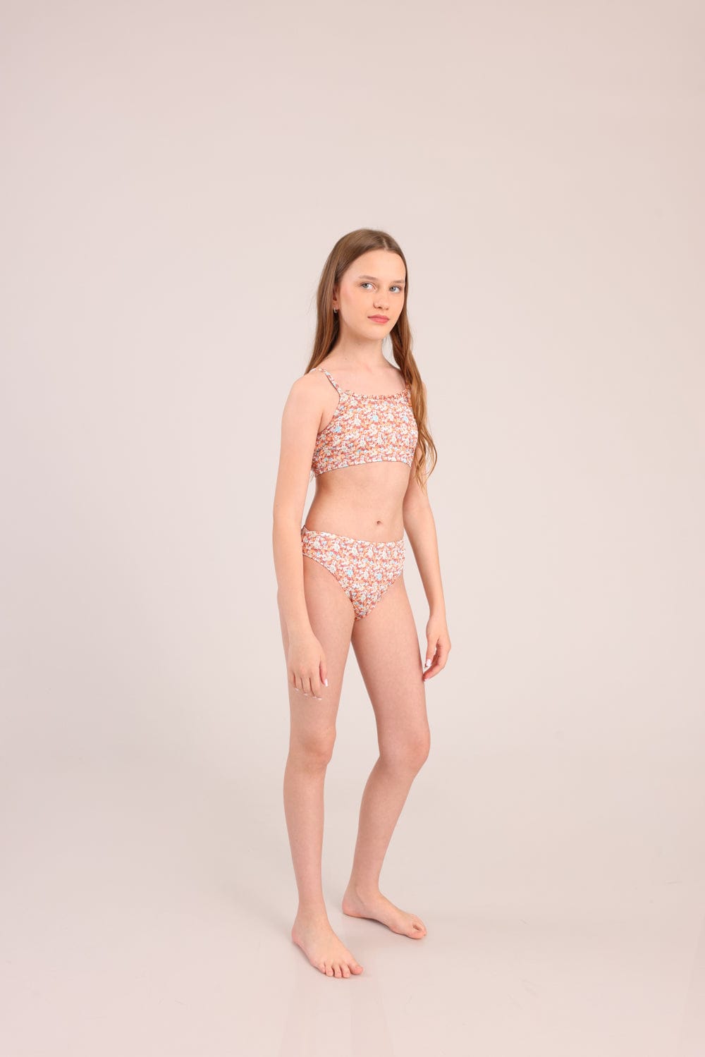 FOX בנות בגד ים בגד ים שני חלקים בגד ים שני חלקים