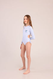 FOX בנות בגד ים בגד ים שלם ממותג סטיץ' דיסני בגד ים שלם ממותג סטיץ' דיסני