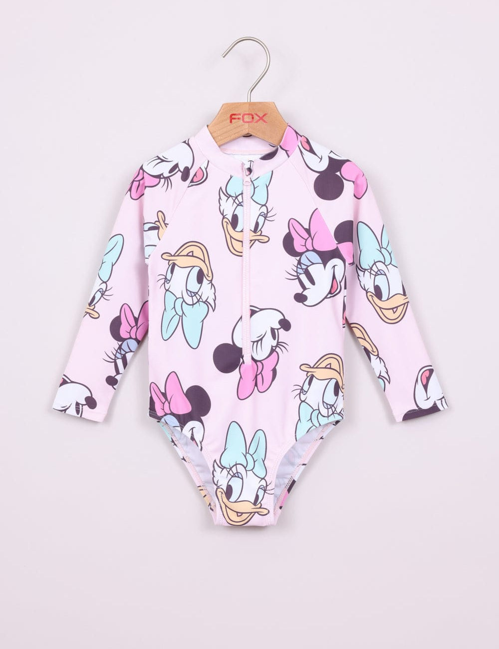FOX תינוקות בנות אחר בגד ים שלם ממותג מיני מאוס ודונלד דאק דיסני בגד ים שלם ממותג מיני מאוס ודונלד דאק דיסני