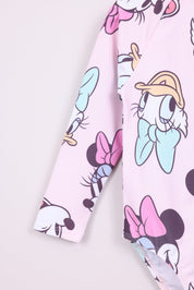 FOX תינוקות בנות אחר בגד ים שלם ממותג מיני מאוס ודונלד דאק דיסני בגד ים שלם ממותג מיני מאוס ודונלד דאק דיסני