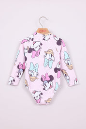 FOX תינוקות בנות אחר בגד ים שלם ממותג מיני מאוס ודונלד דאק דיסני בגד ים שלם ממותג מיני מאוס ודונלד דאק דיסני