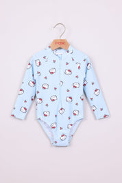 FOX תינוקות בנות אחר בגד ים שלם ממותג הלו קיטי בגד ים שלם ממותג הלו קיטי