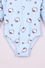 FOX תינוקות בנות אחר בגד ים שלם ממותג הלו קיטי בגד ים שלם ממותג הלו קיטי