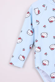 FOX תינוקות בנות אחר בגד ים שלם ממותג הלו קיטי בגד ים שלם ממותג הלו קיטי