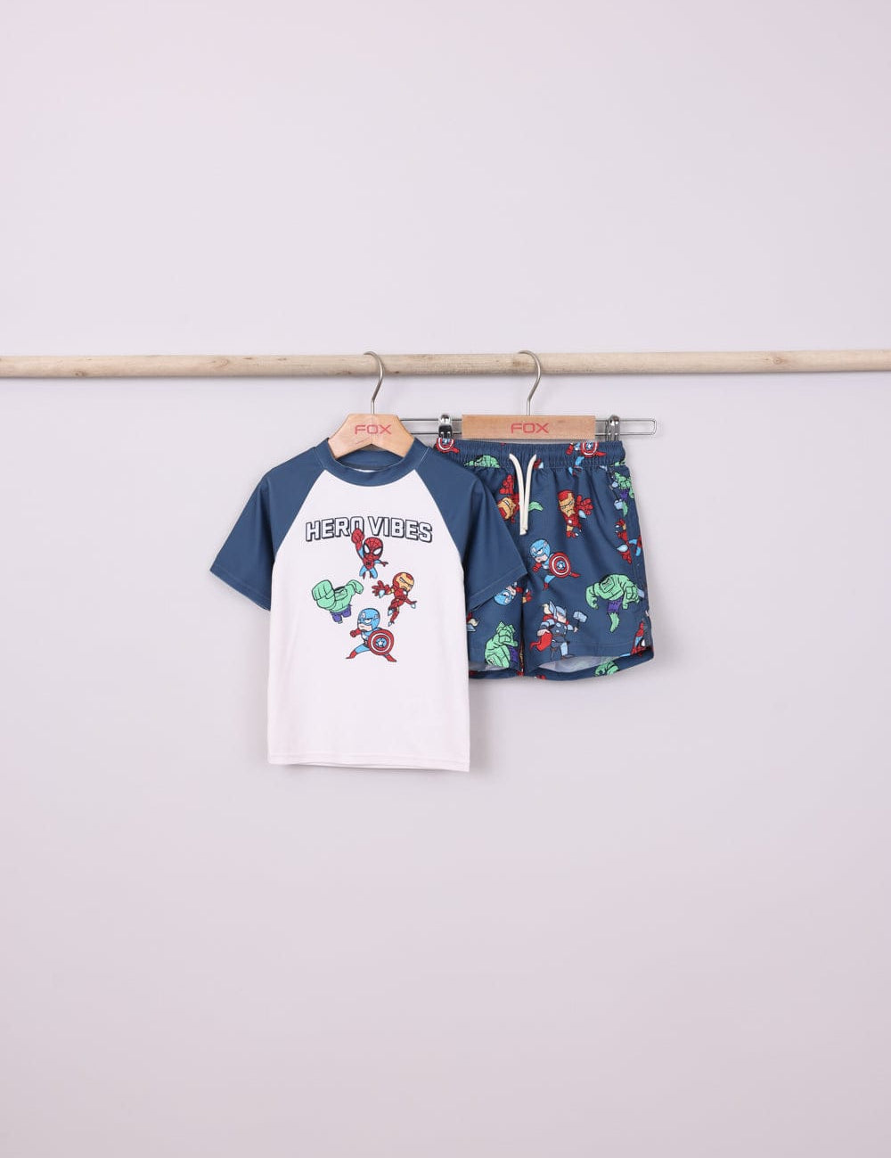 FOX תינוקות בנים אחר בגד ים שני חלקים מארוול בגד ים שני חלקים מארוול