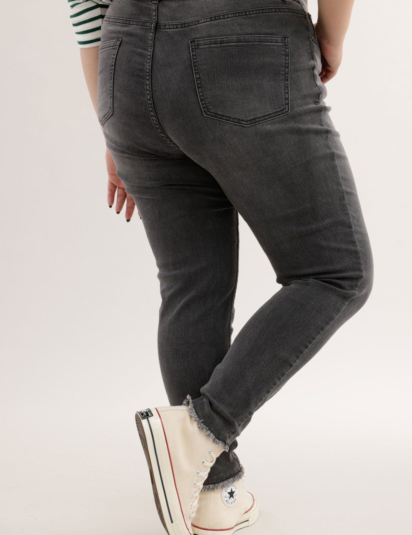 FOX פלאס נשים מכנסיים ג'ינס PLUS SIZE | ANKLE ג'ינס PLUS SIZE | ANKLE