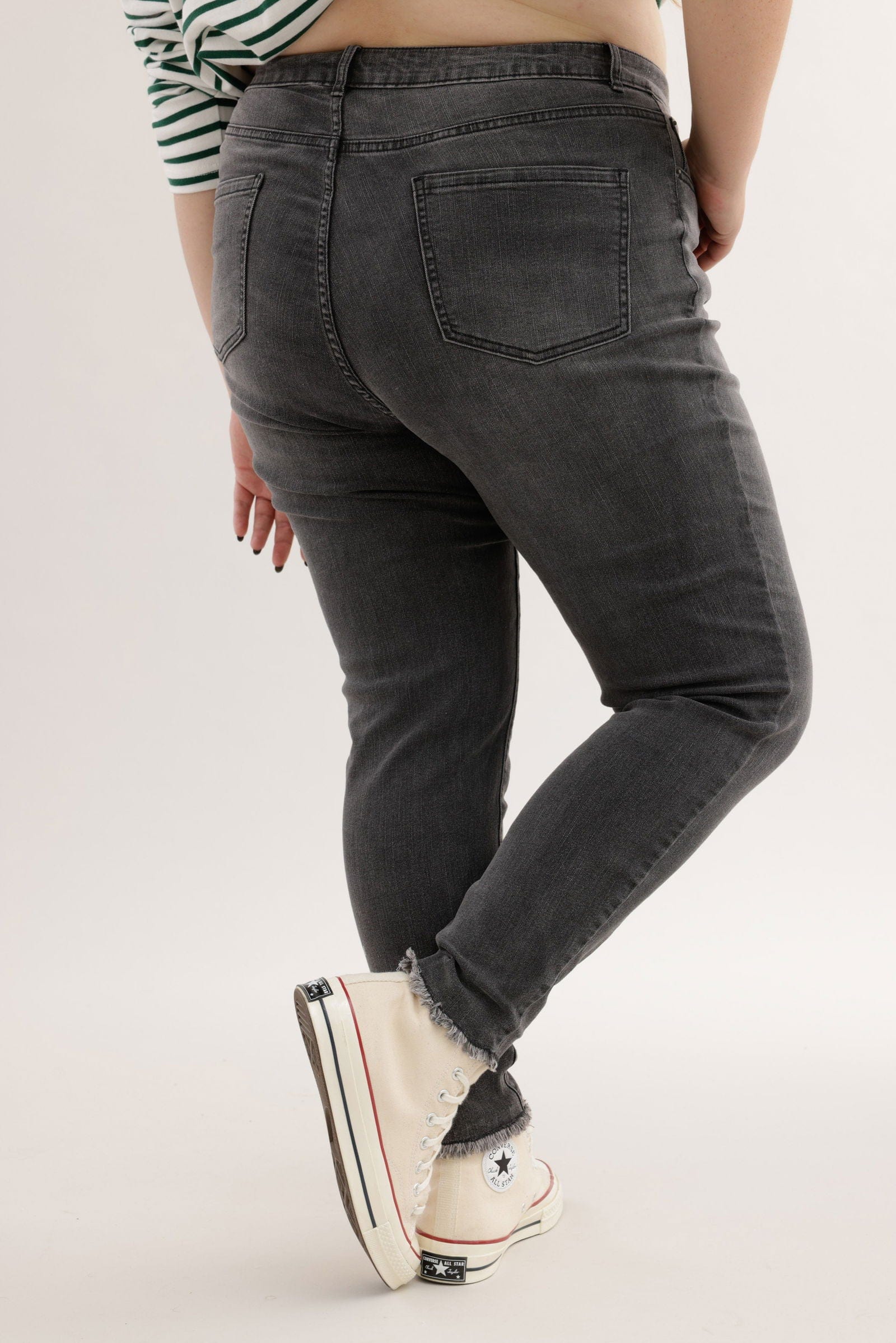 FOX פלאס נשים מכנסיים ג'ינס PLUS SIZE | ANKLE ג'ינס PLUS SIZE | ANKLE
