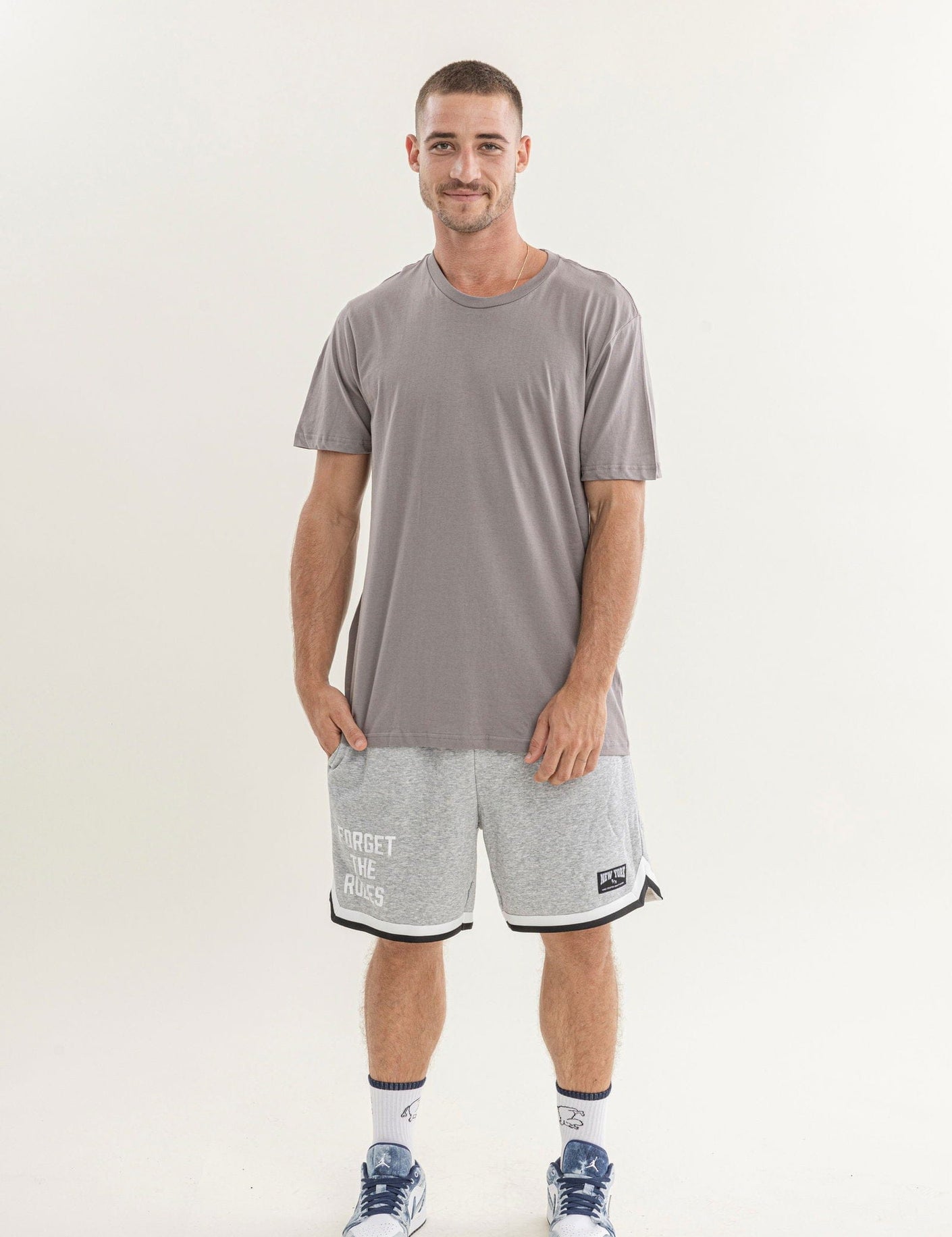 FOX גברים חולצה טישרט בייסיק צווארון עגול FOX | טישרט בייסיק צווארון עגול | קנה עכשיו