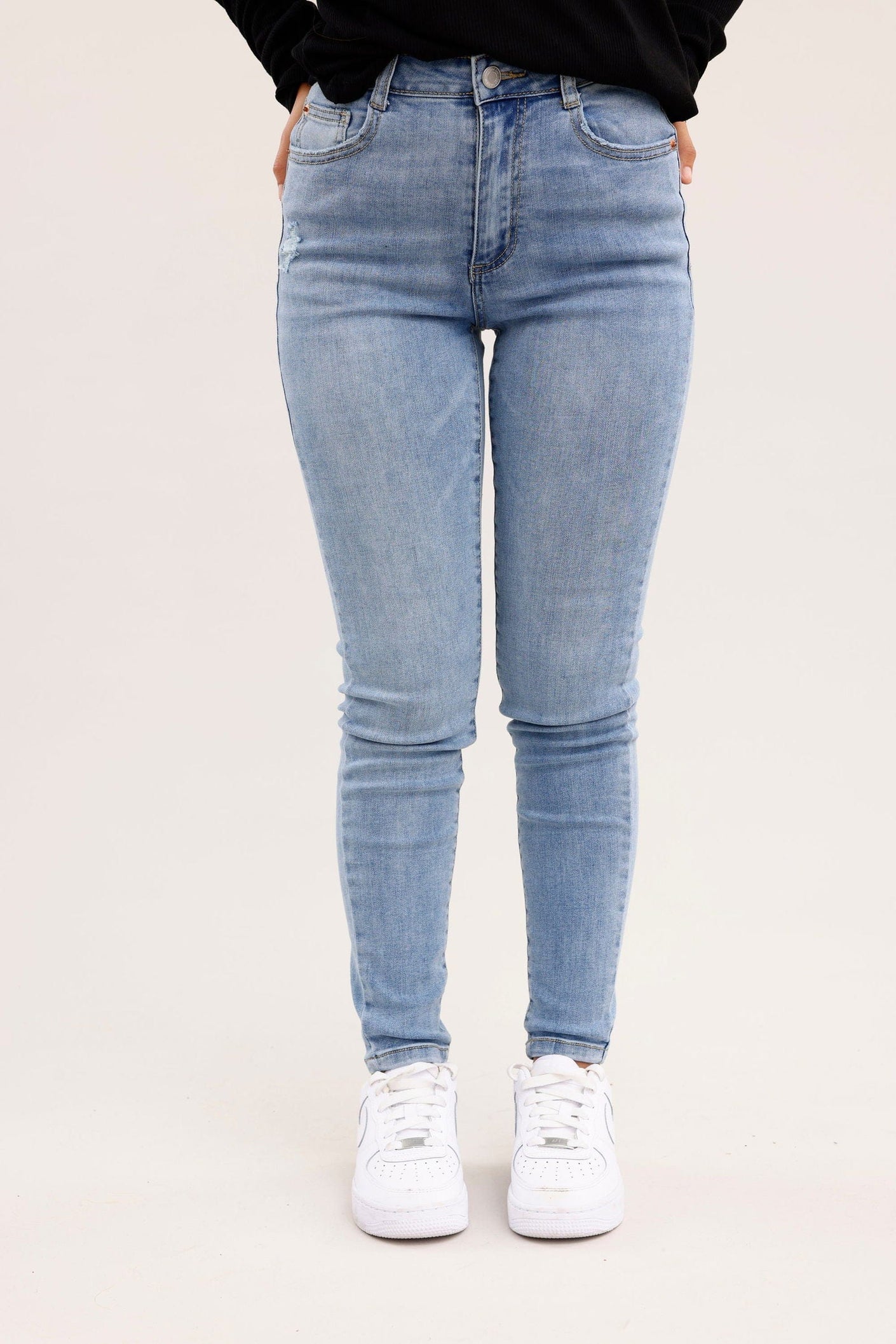 FOX נשים מכנסיים SKINNY ג&#39;ינס SKINNY ג&#39;ינס