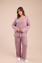 FOX פלאס נשים אחר פיג'מה עם הדפס | PLUS SIZE פיג'מה עם הדפס | PLUS SIZE