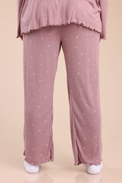 FOX פלאס נשים אחר פיג'מה עם הדפס | PLUS SIZE פיג'מה עם הדפס | PLUS SIZE