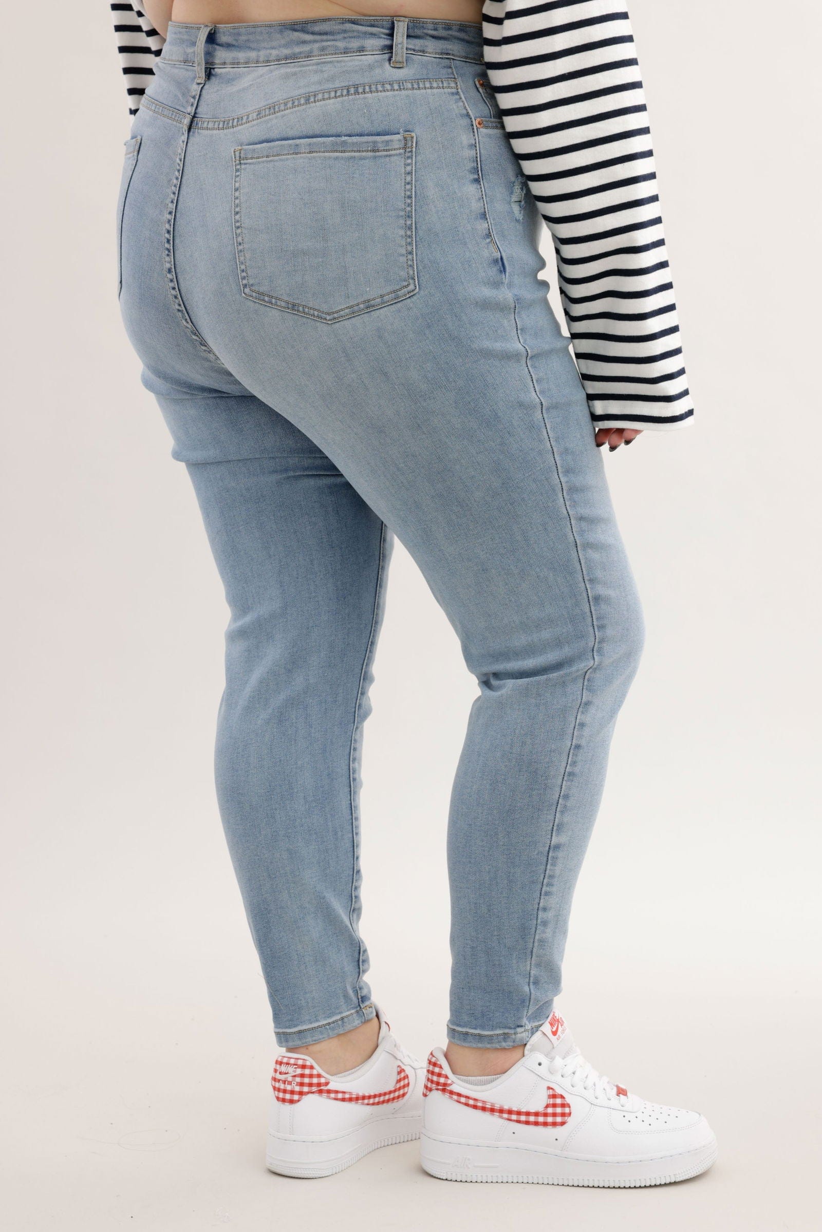 FOX פלאס נשים מכנסיים ג'ינס PLUS SIZE | SKINNY ג'ינס PLUS SIZE | SKINNY